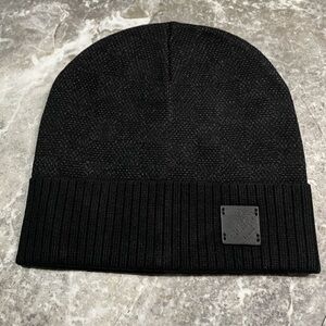 Black Knit Louis vuitton Beanie